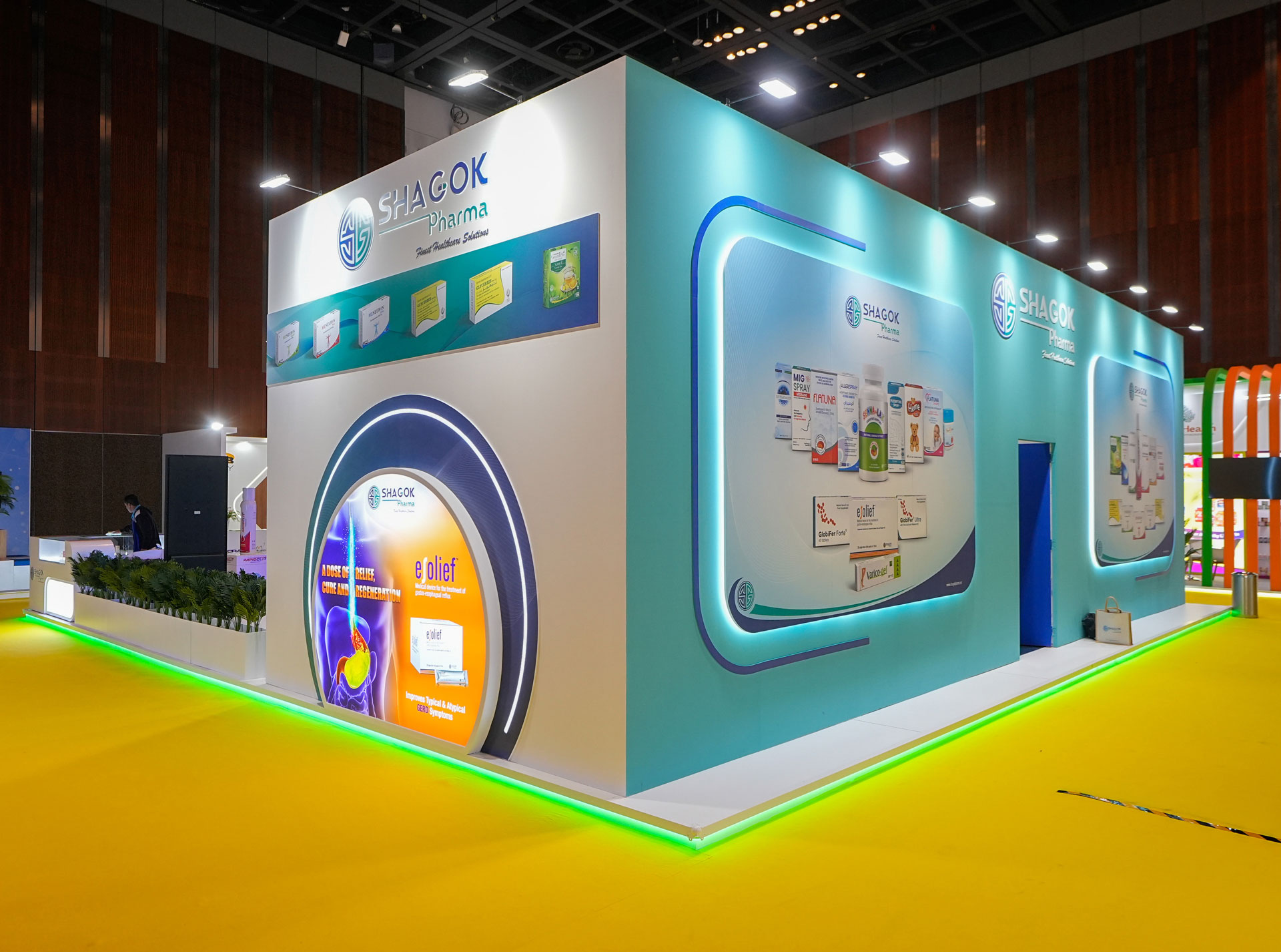 Exhibition stand SHAGOK Pharma